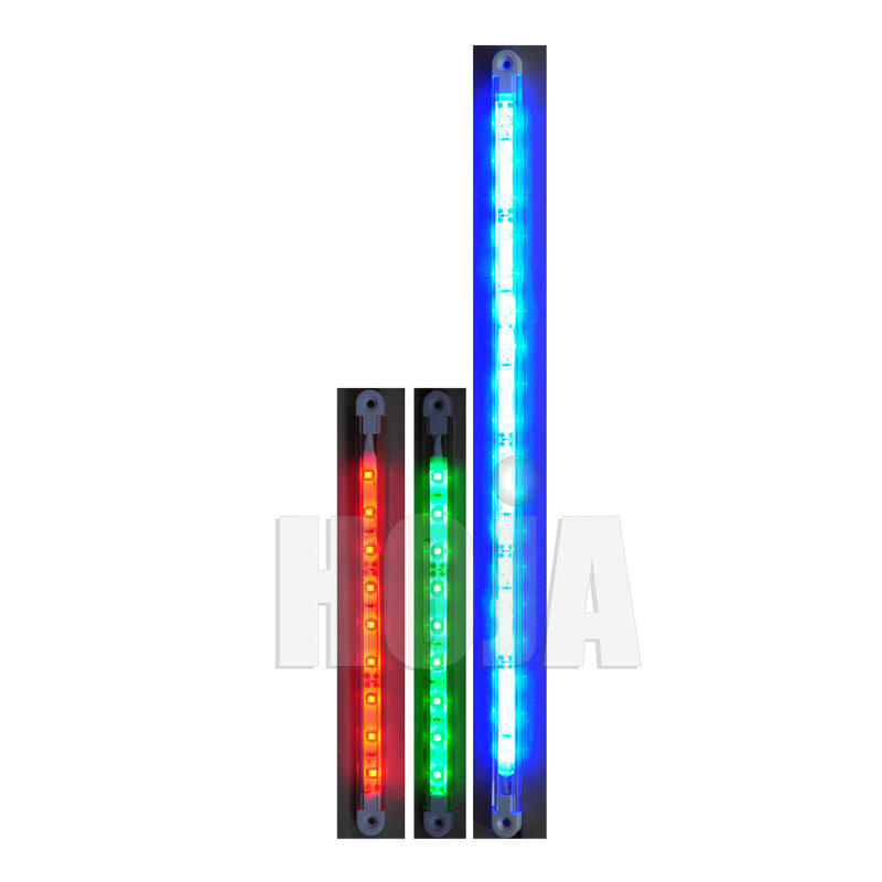 Luz LED flexible con riel de montaje 6 