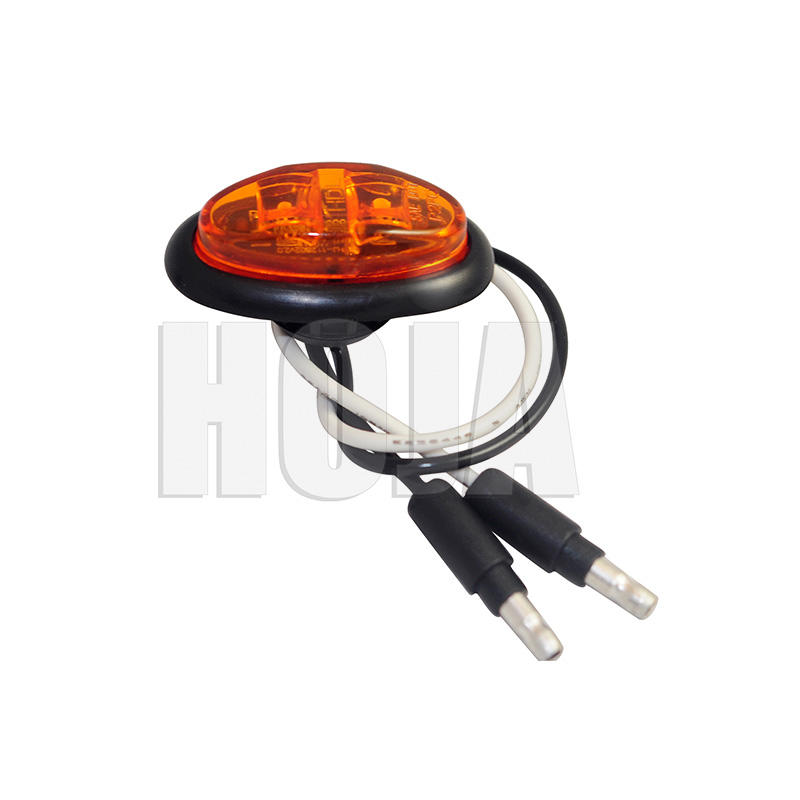 Marcador y luz de despacho LED mini ovalados de 0,8 